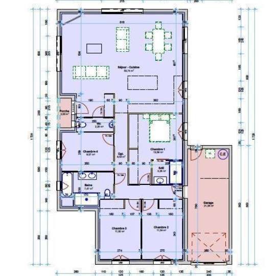  LM PATRIMOINE : Maison / Villa | ROUJAN (34320) | 120 m2 | 320 000 € 