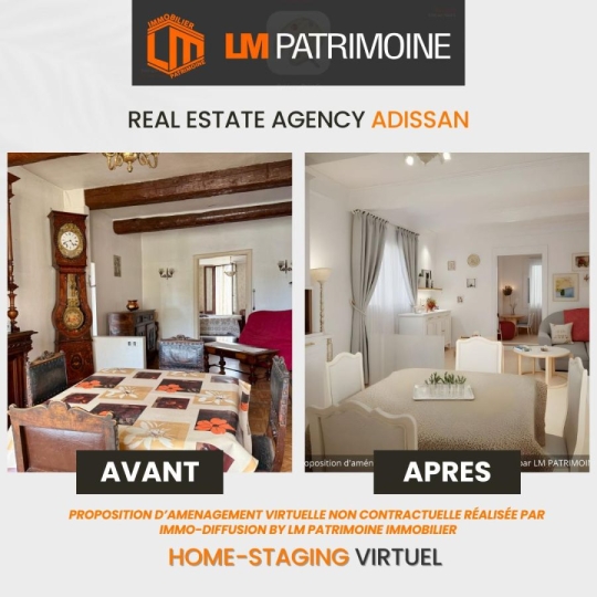  LM PATRIMOINE : House | ADISSAN (34230) | 128 m2 | 221 550 € 