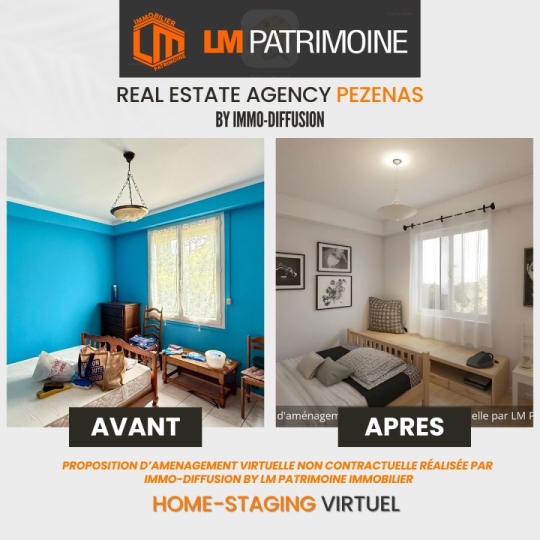  LM PATRIMOINE : Maison / Villa | PEZENAS (34120) | 85 m2 | 344 000 € 